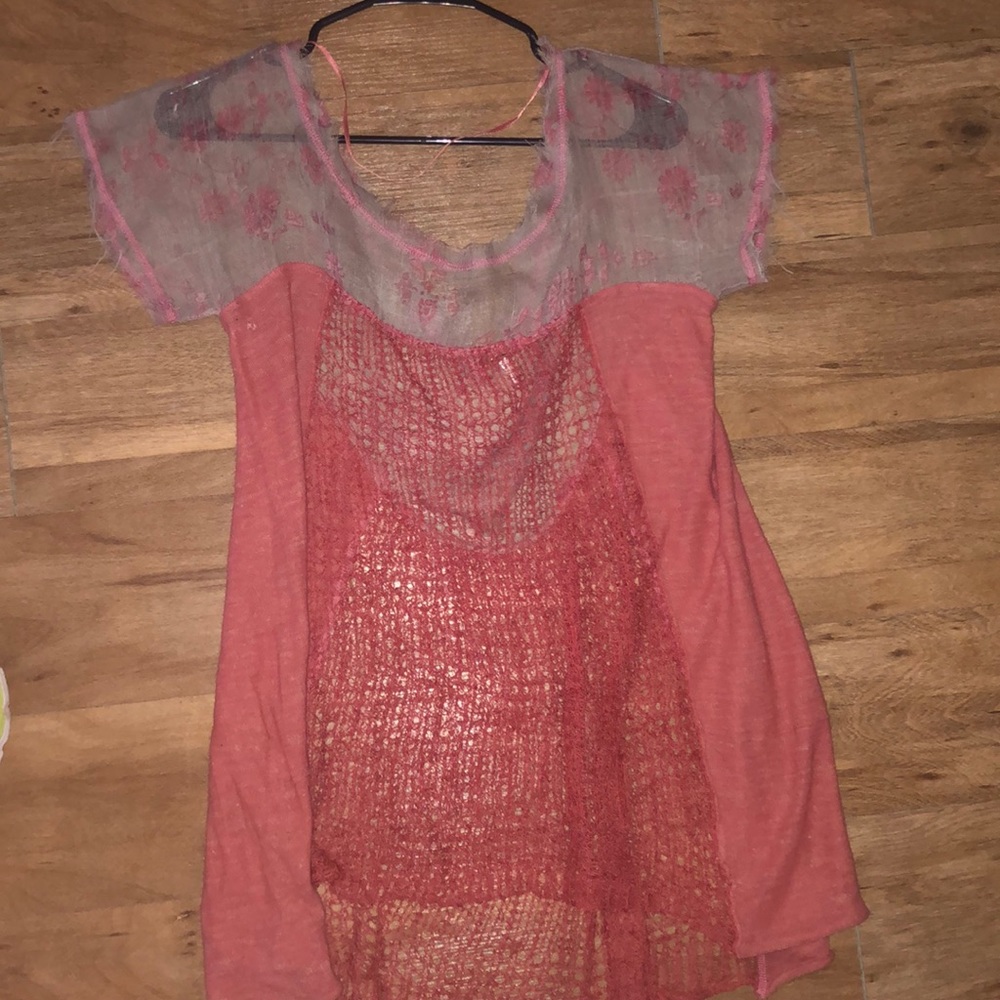 Free People Sheer Top